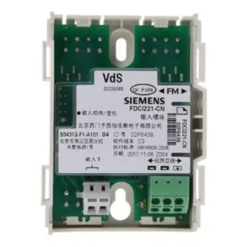 SIEMENS Intelligent System Input Module (with Built-in Short-Circuit Isolator), FDCI221-CN