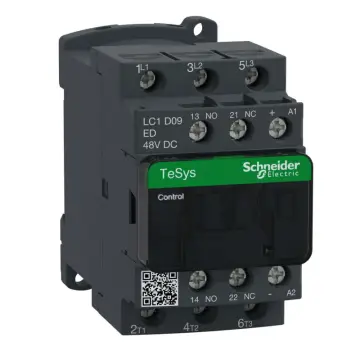 LC1D09ED Schneider contactor LC1D09EDC 3P 48VDC