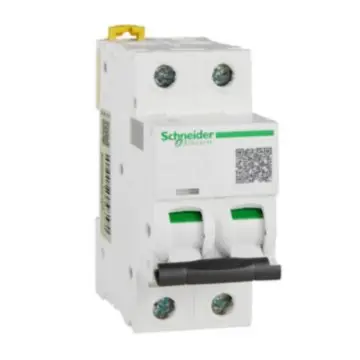 Schneider iC65L MA single-magnetic miniature circuit breaker, A9F81210 iC65L MA 2P 10A MCB