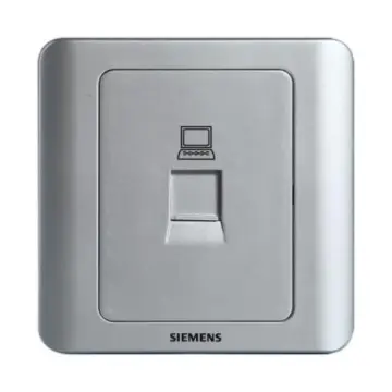 SIEMENS 8-pin RJ45 (Category 5e) computer socket, 5TG01211CC122