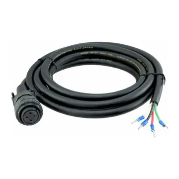 Panasonic motor power cable, MMFCD0032EUD motor cable (without brake), 3 m