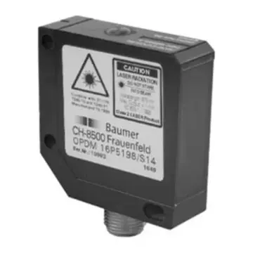 BAUMER specular reflection laser sensor, OPDM 16P5103/S14