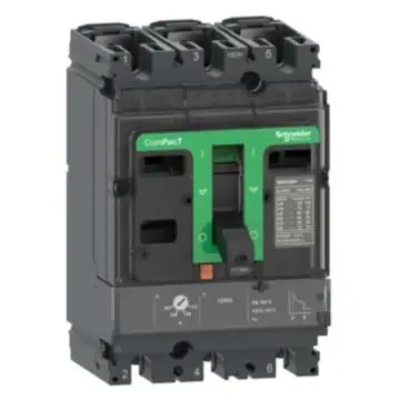 Schneider Electric NSX molded case circuit breaker, C10F3TM063 NSX100F 36kA AC 3P3D 63A TMD