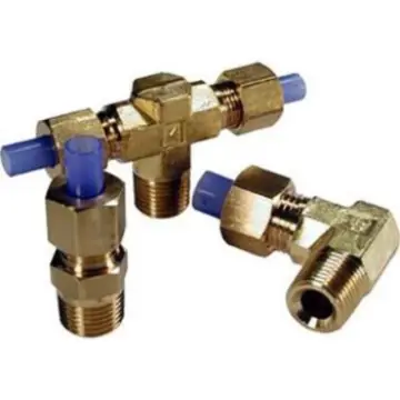 SMC recessed pipe fitting, KFL06-02S elbow