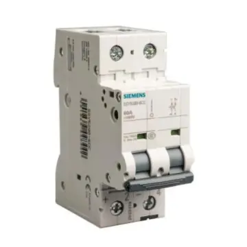 SIEMENS 5SY5 DC miniature circuit breaker, 5SY5 2P B10 5SY52106CC
