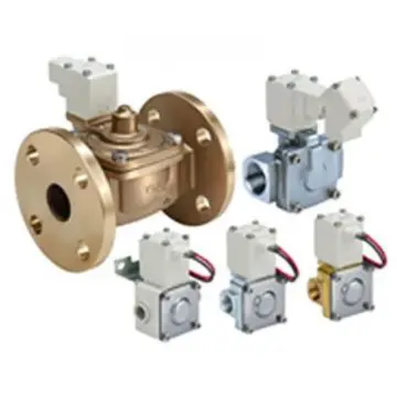 SMC pilot-operated 2-way solenoid valve, VXD240HZ1G, for air use.