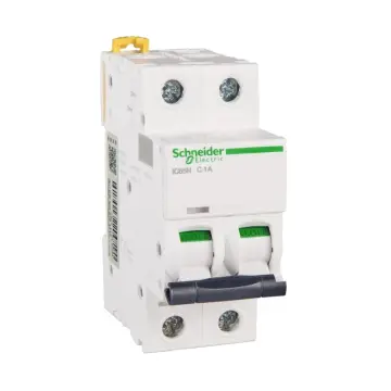 A9F18201 Acti9 iC65N 2P 1A C Miniature Circuit breaker