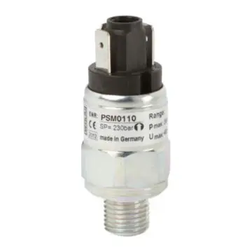 WIKA OEM compact pressure switch, socket wrench mount PSM01 model, 0-0.2MPa, G1/4