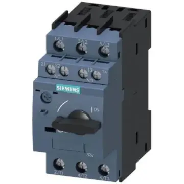SIEMENS 3RV6 Motor Protection Circuit Breaker, 3RV6011-1CA15 0.75KW 1.8-2.5A 1NO/1NC 3RV60111CA15