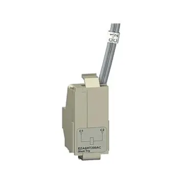 Schneider Electric NSC Accessories Shunt Trip Unit, NSC100SHT200AC, NSC60/100 Shunt Coil SHT 220VAC