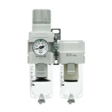 SMC dual-unit, AC20D-01CG-A filter pressure reducing valve + oil mist separator