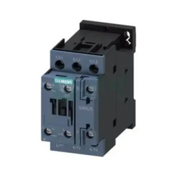 SIEMENS 3RT5/6 AC Contactor (AC Coil), 3RT6026-1AN20 AC220V 50/60HZ 25A 1NO/1NC 3RT60261AN20