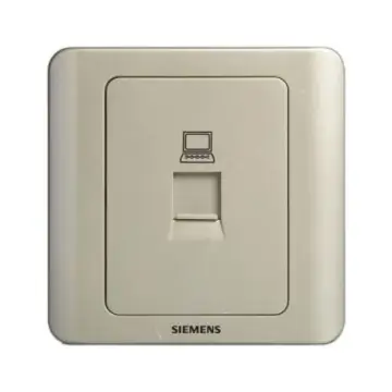 SIEMENS 8-pin RJ45 (Category 5e) computer socket, 5TG01211CC133