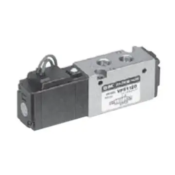SMC 5-way pilot-operated solenoid valve, VFS1120-4GB-01
