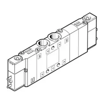 Festo 3-position 5-way neutral valve, CPE14-M1BH-5/3GS-1/8, 196938, normally closed, externally piloted.