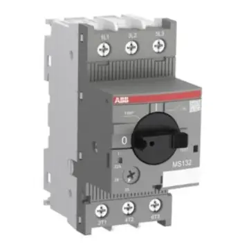 ABB MS132 circuit breaker for motor protection, MS132-0.16 10102115