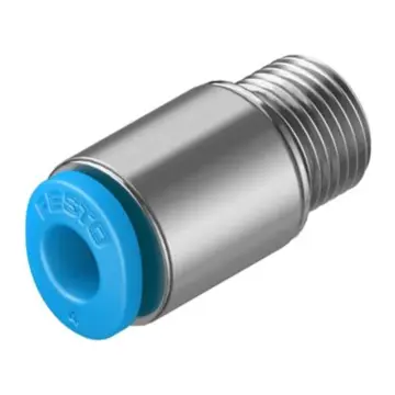 Festo Miniature Quick-Connect Straight-Through Fitting, QSM-M7-4-I, 153319 External Thread with Internal Hex Socket