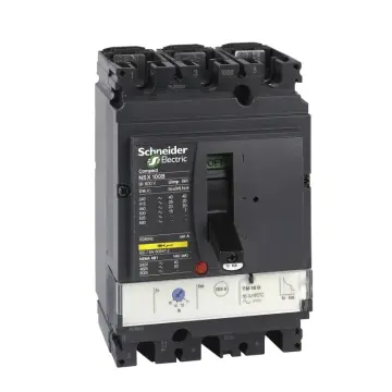 LV429841 circuit breaker NSX100N 50kA/415VAC 3P 3d