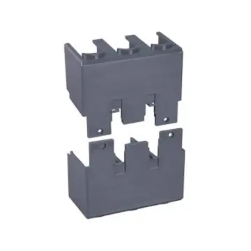 Schneider EZD Accessories Terminal Covers, EZDTSHD3PX EZD160/250 Terminal Covers 3P 60mm, Set of 2