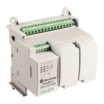 ALLEN BRADLEY-ROCKWELL Controller 2080-LC20-20QBB 1 unit