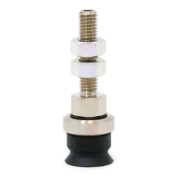 SMC vacuum chuck, ZPT10USJ10-B5-A10 silicone rubber, rotatable, longitudinal vacuum extraction type, with cushioning.