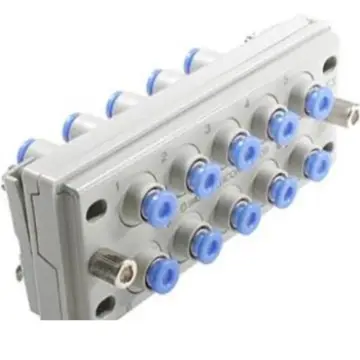 SMC multi-pipe butt joint connector, KDM20-08