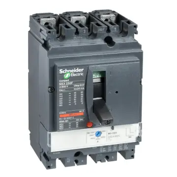 LV431752 Circuit breaker NSX250N 50kA/415VAC MA trip unit 220A 3p 3d
