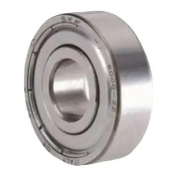 SKF deep groove ball bearing, iron cap seal, 6000-ZTN9/LT
