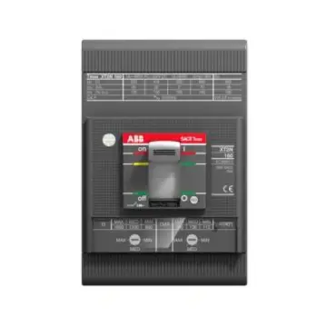 ABB Tmax XT Molded Case Circuit Breaker for Distribution Protection, 10152586 XT2N160 TMA80-800 FF 3P