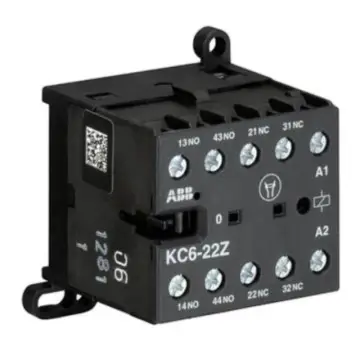 ABB KC series DC coil intermediate relay, KC6-22Z*110-125V DC 82202721