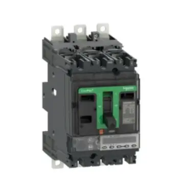 Schneider Electric NSX Molded Case Circuit Breaker, C25H3TM200P NSX250H 70kA AC 3P3D 200A TMD P-IN