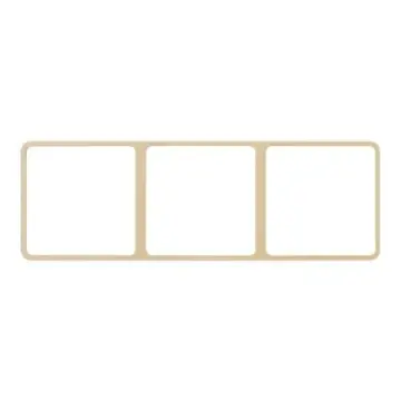SIEMENS Triple Bezel, 5UH11163NC03 Sun Gold, Zita Series