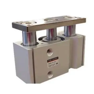 SMC thin-film cylinder with guide rod, MGQL32-50 ball bearing.