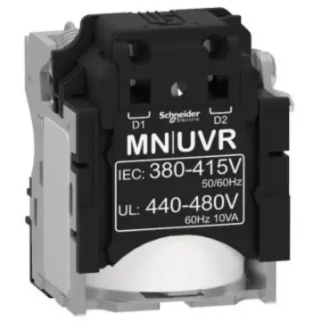 Schneider Electric shunt trip coil, LV429387 MX 220-240V 50/60HZ 208-277V 60HZ
