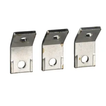 LV429223 Terminal extensions NSX 100/160/250 45 degrees set of 3 parts