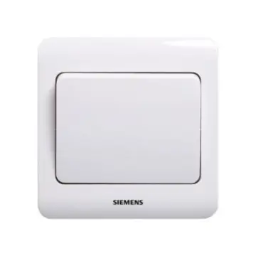 SIEMENS Vision Series Single-Position Mid-Cycle Switch, 5TA01121CC1, Elegant White
