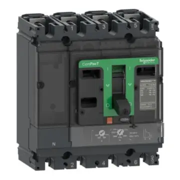 Schneider Electric NSX molded case circuit breaker, C10H6TM040 NSX100H 70kA AC 4P3D 40A TMD