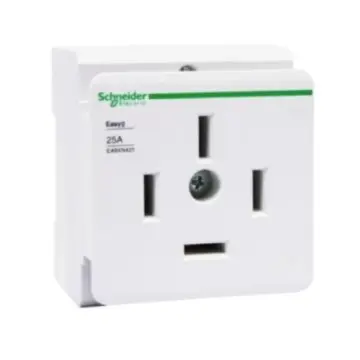 Schneider Electric DIN rail socket, EA9XN425