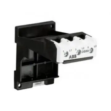 ABB TA thermal overload relay base, 82500213 DB 80 MOUNT.KIT F. TA42.TA75.TA80