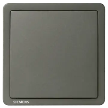 SIEMENS 10AX Single-pole single-throw switch, 5TA14113NC06, Smoky Gold, Adela Series.