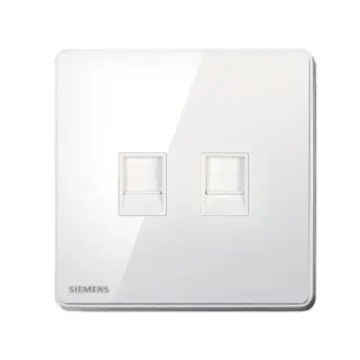 SIEMENS CAT5E 5UH81633NC02 (One telephone + one computer socket)