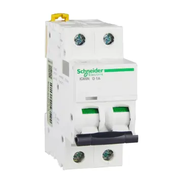A9F19201 Acti9 iC65N 2P 1A D Miniature Circuit breaker