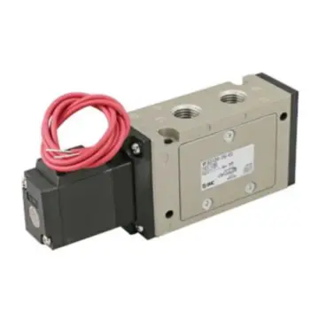 SMC 5-way pilot-operated solenoid valve, VFS3120-5GB-03