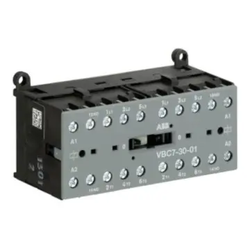 ABB VBC series reversible control DC coil contactor, VBC7-30-01*24V DC 82202490