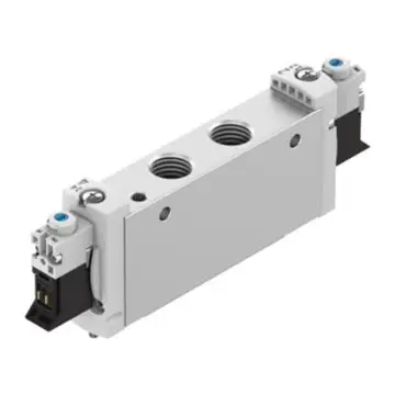Festo 2-position 3-way solenoid valve, VUVG-L18-T32C-AT-G14-1P3, 574422, pipe valve, normally closed.