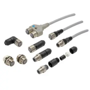 OMRON M12 sensor male connector, XS2G-D421
