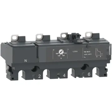 C166TM125 Trip unit TM125D NSX160/250 4P 3D 125A