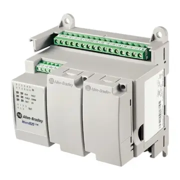ALLEN BRADLEY-ROCKWELL Processor Module 2080-LC20-20QBBK 1 unit
