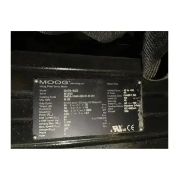 MOOG Pitch Motor PMC6 G476-1022, G476-1022