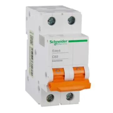 Schneider Electric Miniature Circuit Breaker EA9AN(E9) 2P 63A Type C, EA9AN2C63
